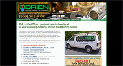 Desktop Screenshot of obrienplumbingandheating.com